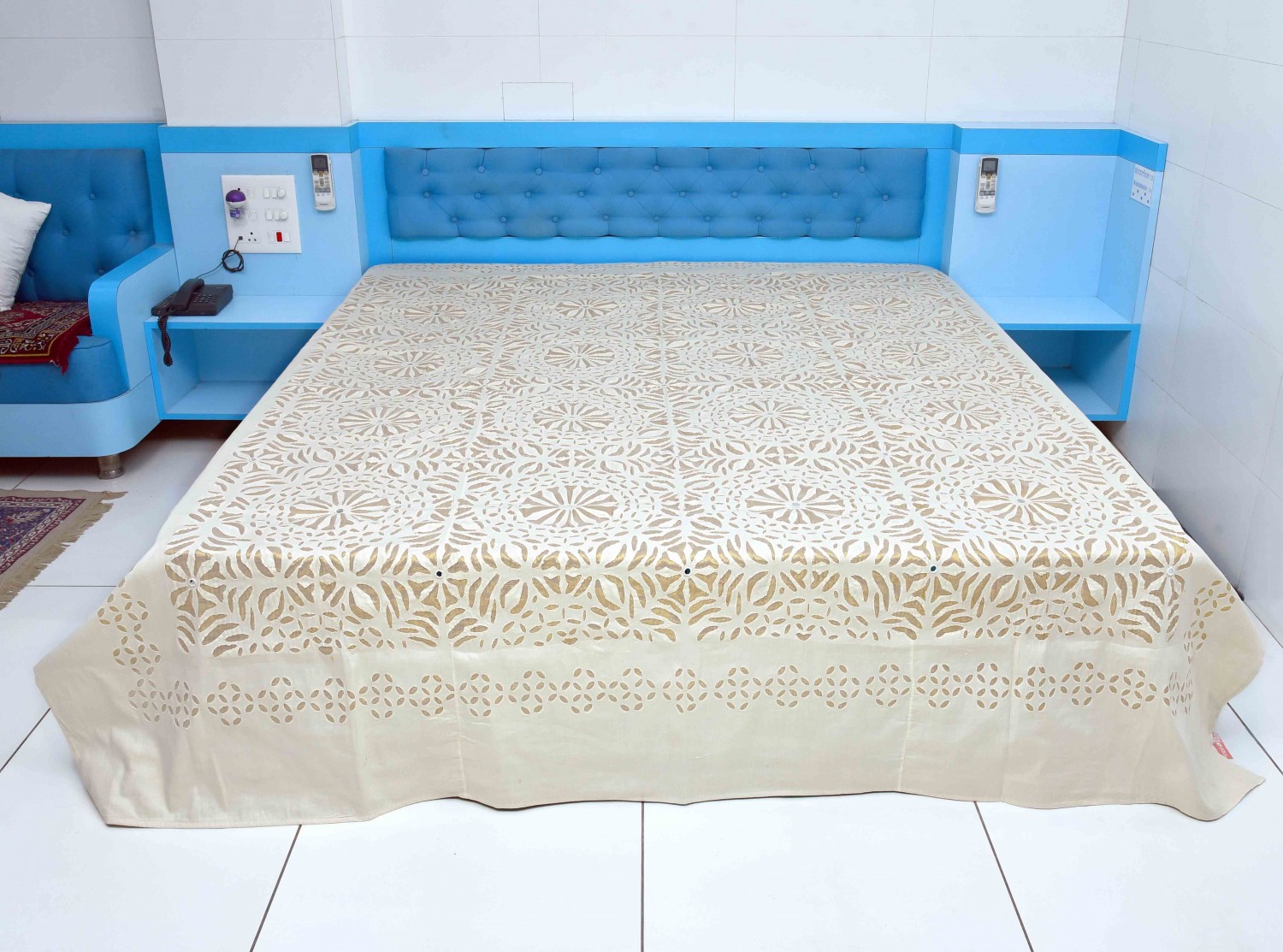 Tissue Applique Bedcover